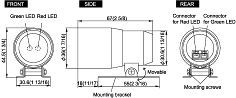 TEIN.com: Defi-Link Indicator II - Meter Hood & Option - Defi TEIN.com: Defi-Link Indicator II - Meter Hood & Option - Defi